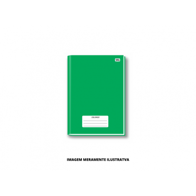 CADERNO - SIDGRAPH - BROCHURA 1/4 VERDE 96F